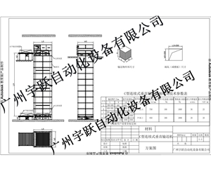 連續(xù)式垂直輸送機技術(shù)方案